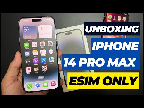 UNBOXING PERTAMA DI INDONESIA | iPhone 14 Pro Max ESIM USA