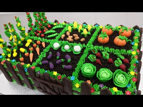 How To Make a VEGETABLE GARDEN CAKE by Cakes StepbyStep - UCjA7GKp_yxbtw896DCpLHmQ