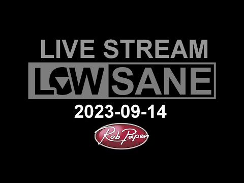 Live Stream 14 Sept. 2023 LowSane session | Berlin is waiting