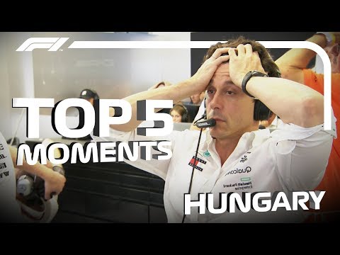 Top 5 Moments | 2018 Hungarian Grand Prix