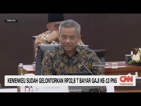 Kemenkeu Sudah Gelontorkan Rp32,8 Triliun Bayar Gaji ke-13 PNS