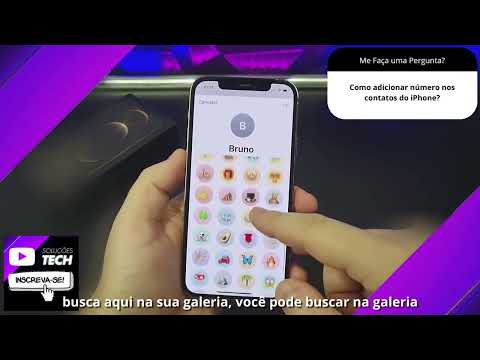 Como adicionar número nos contatos do iPhone❓