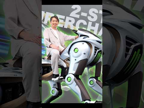 【まさかの事業化】303ccの水素2スト・スーパーチャージドエンジン搭載！ カワサキが四足歩行モビリティ「コルレオ」の2030年代実用化計画を詳細発表