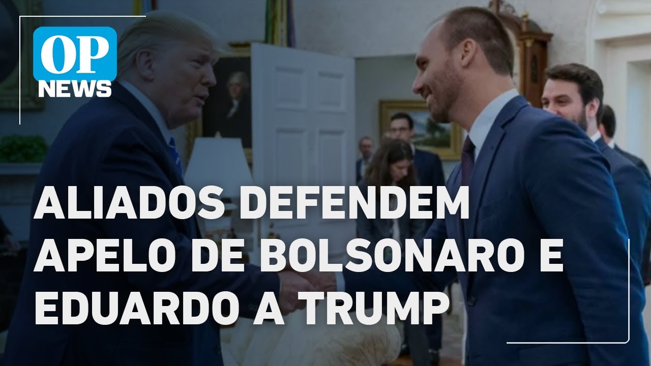 Aliados defendem apelo de Bolsonaro e Eduardo contra tarifaço de Trump l O POVO News