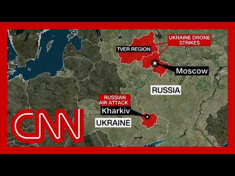 Ukraine carries out one of its biggest-ever drone attacks on Russia