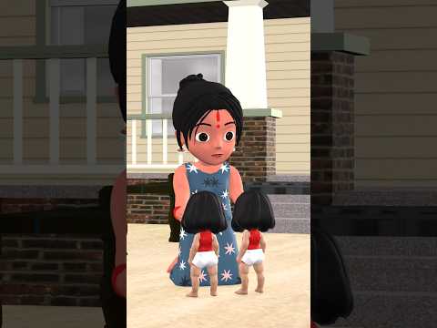 Ganji Chudail Bani Nakli Maa #bhootwalivideo #bhootwalacarton #maa #bhoot