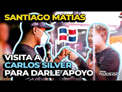 SANTIAGO MATIAS VISITA A CARLOS SILVER PARA DARLE APOYO (POCOS MEDIOS SE HACEN ECO DE ESTA HAZAÑA)