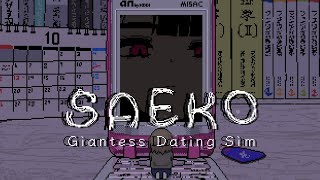 【Steam/SAEKO: Giantess Dating Sim#5】金曜夜ののんびりゲーム実況【新作インディーゲーム実況/#indieg