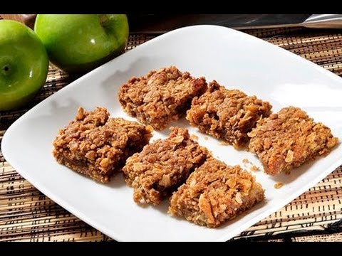 Barritas de avena y manzana - Apple and Oatmeal Bars - UCvg_5WAbGznrT5qMZjaXFGA