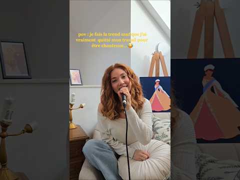 j'ai démissionné pour poursuivre mes rêves 😨 #trend #staywithme #chanteuse #cover #samsmith