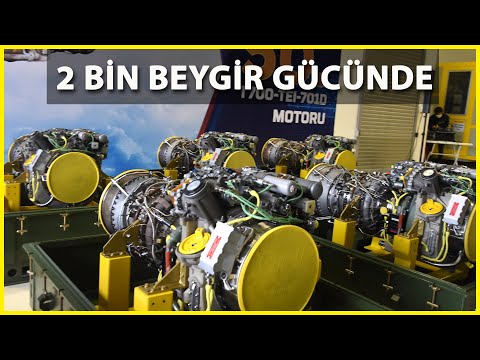 Türkiye'nin İlk Yerli Helikopteri 'Kara Şahin'in 50'nci Motoru da Üretildi