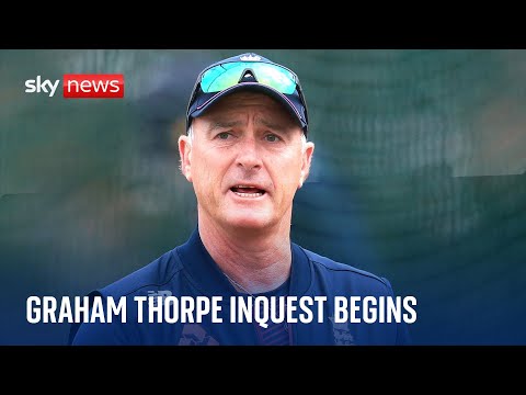 Inquest reveals how former England cricketer Graham Thorpe died