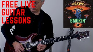 Smokin (Boston) - Live Guitar Lesson