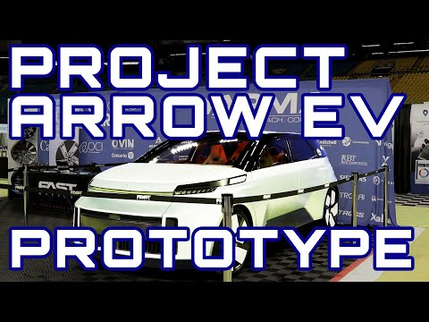Project Arrow at the Montréal Electric Vehicle Show