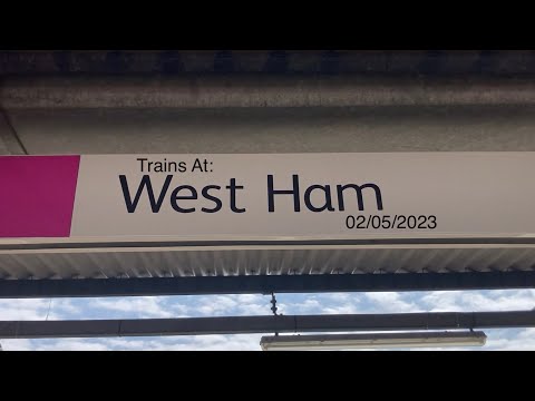 Trains At: West Ham, c2c, 02/05/2023