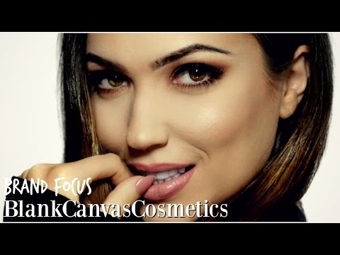 BlankCanvasCosmetics | Brand Focus Talk Through Makeup Tutorial - UC-1-zPmT368J8JRbsK_1keA