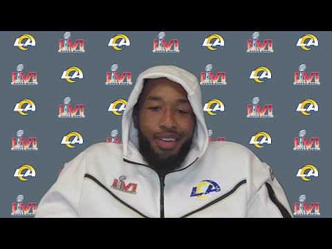 Rams TE Kendall Blanton "Locked In" On Playing In Super Bowl LVI & Fulfilling Role For Teammates video clip 