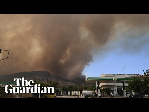 Wildfire damages ammunition depot near Greek city of Volos