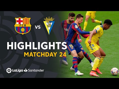 Highlights FC Barcelona vs Cádiz CF (1-1) Highlights FC Barcelona vs Cádiz CF (1-1)