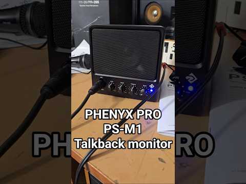 Phenyx Pro PS-M1 Active Speaker 🔊 Connections & Setup #shorts