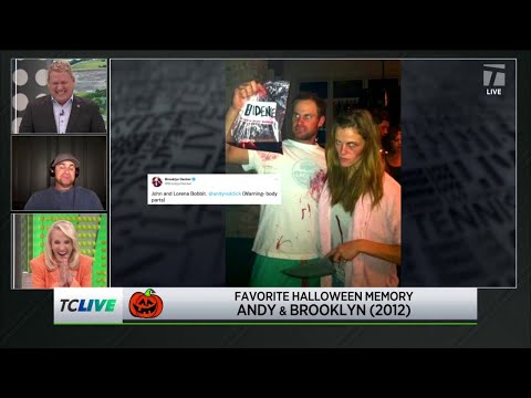 Tennis Channel Live: Classic Andy and Tracy Halloween Costumes