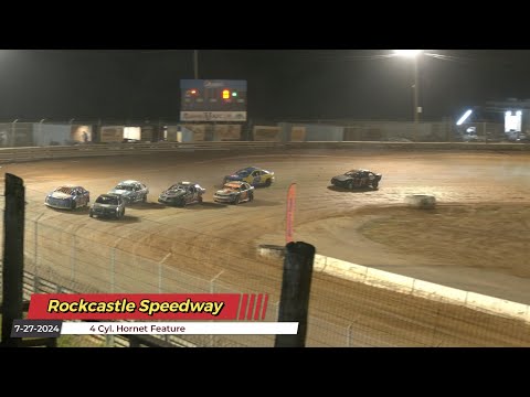 Rockcastle Speedway - Hornet Feature - 7/27/2024 - dirt track racing video image