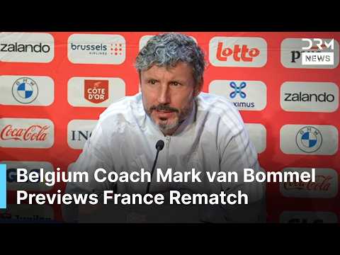 Belgium Coach Mark van Bommel on France, Olise and Missing De Bruyne and Tielemans | AD1N