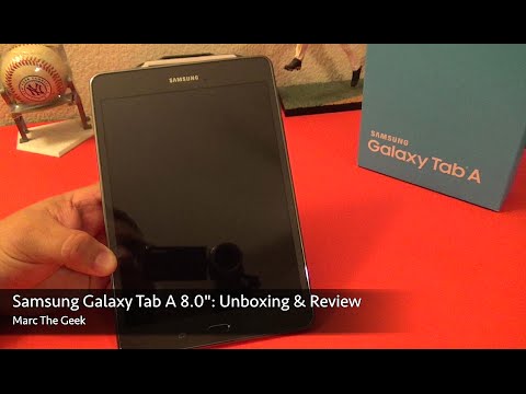 Samsung Galaxy Tab A 8.0: Unboxing & Review - UCbFOdwZujd9QCqNwiGrc8nQ