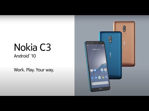 Nokia C3 – Work. Play. Your way.