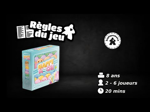 🍥 HAPPY MOCHI 😀 règle du jeu #zygomatic #expliquemoica