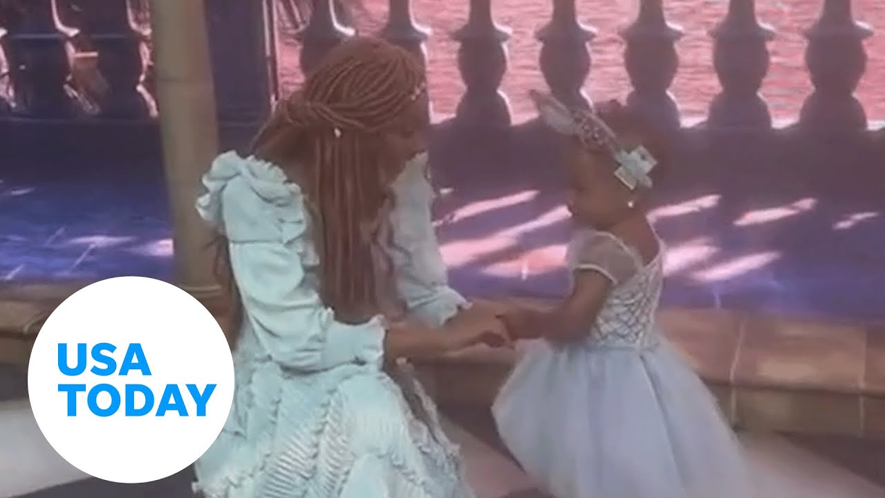 Girl meets Disney World’s Ariel from ‘The Little Mermaid’ remake | USA TODAY