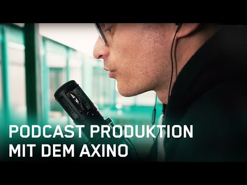 Alexander Schröder – Podcast Produktion mit dem Axino Synergy Core