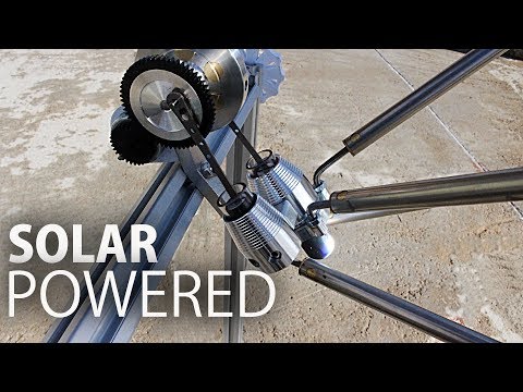 Solar Powered Stirling Engine - UCfCKUsN2HmXfjiOJc7z7xBw