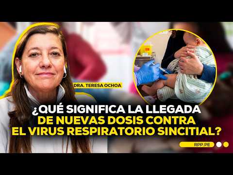 🩺 ¿Qué significa la llegada de más de 79 mil dosis contra el virus respiratorio sincitial?