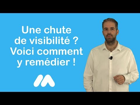 Tuto e-commerce - Chute de visibilité ? Voici comment y remédier ! - Market Academy par G.S.