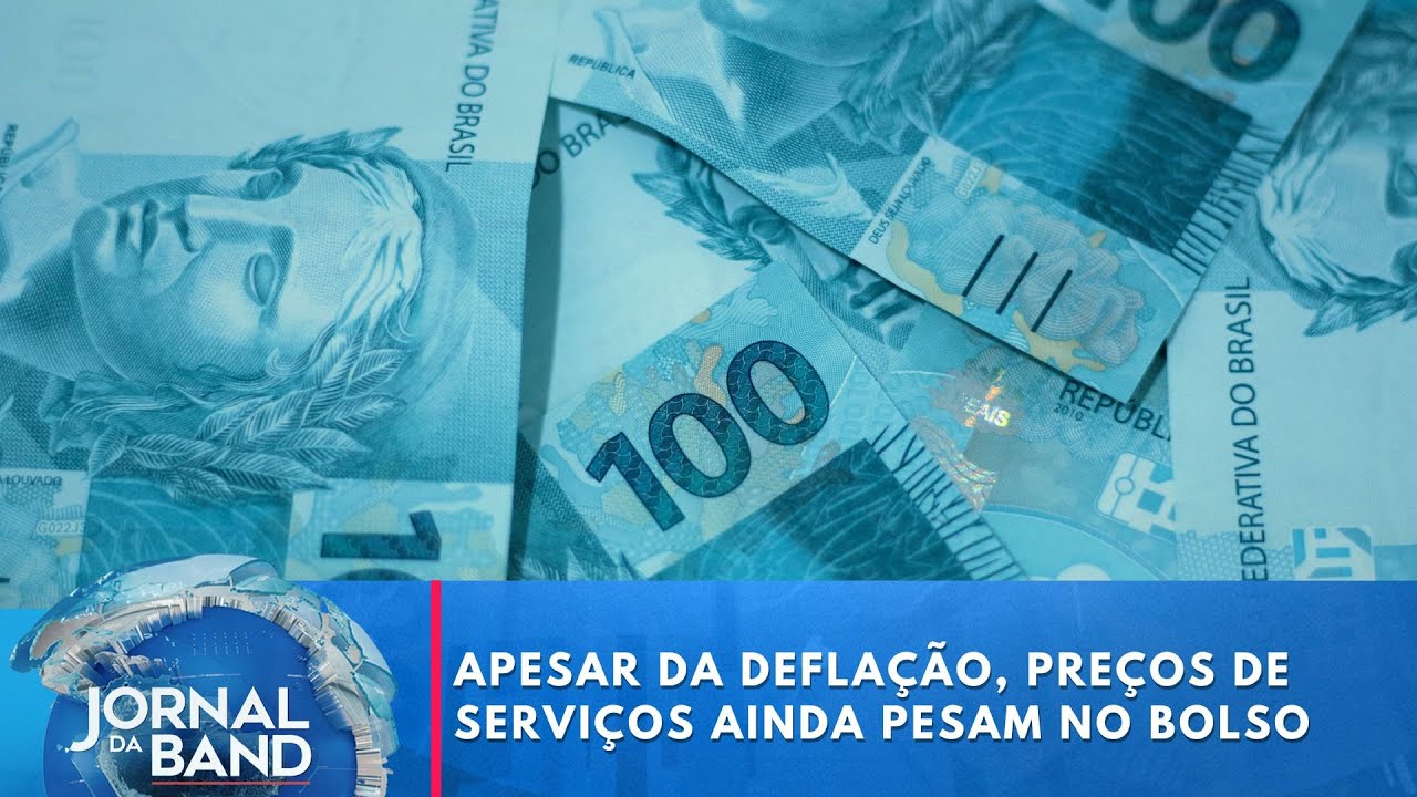 Apesar da deflação preços de serviços ainda preocupam o bolso do brasileiro
