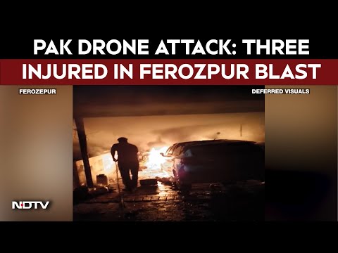 Pak Drone Attack Updates | 3 Injured As Pak Drone Hits Residential Area In Punjab's Ferozepur