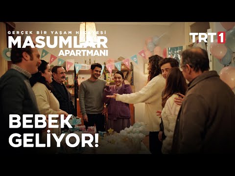 Sürpriz 'Bebek Geliyor' Kutlaması! | Masumlar Apartmanı 62. Bölüm