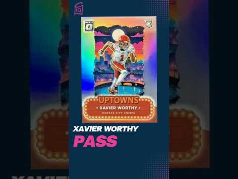 Fastest Guy, Slowest Card: Xavier Worthy #cardmarketiq #nfl #football