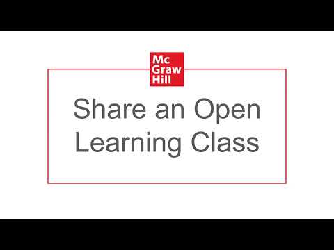 Open Learning Platform - Share Classes
