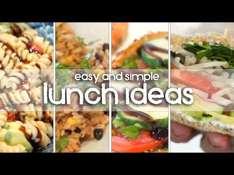 LUNCH IDEAS - My Favorite Vegetarian & Vegan Lunches! - UCwrr3IkHMeDIAj7zjq17qoA