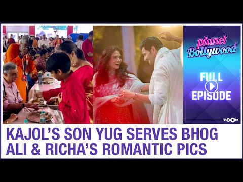 Kajol's son Yug SERVES bhog | Ali & Richa's ROMANTIC pre-wedding festivities | Planet Bollywood