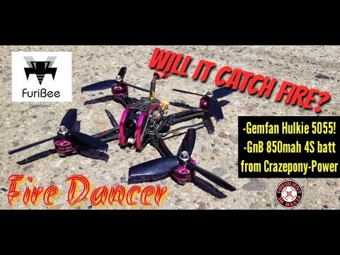 Furibee Fire Dancer LOS Acro & FPV with Commentary - UCNUx9bQyEI0k6CQpo4TaNAw