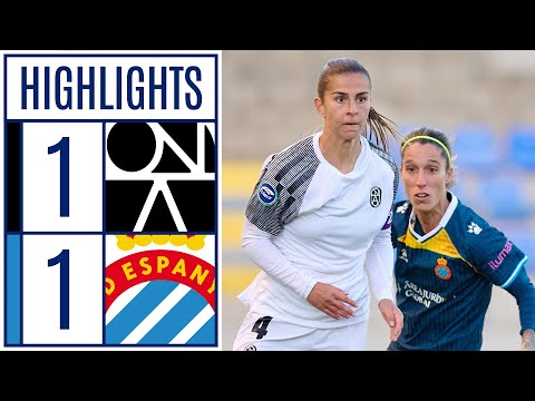 FC BADALONA WOMEN 1 - 1 RCD ESPANYOL | RESUMEN LIGA F MOEVE