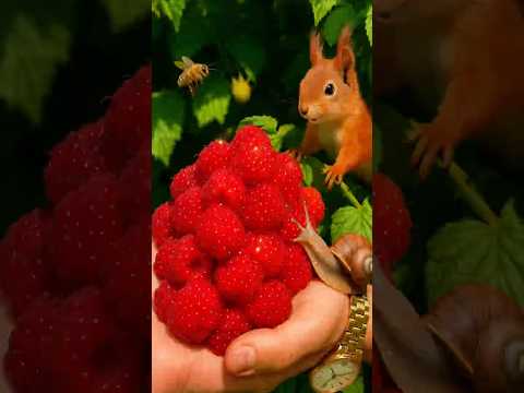 You’ve Never Seen So Many Raspberries! 😱🍓🌿 #ravikumarking #amazing #foryou