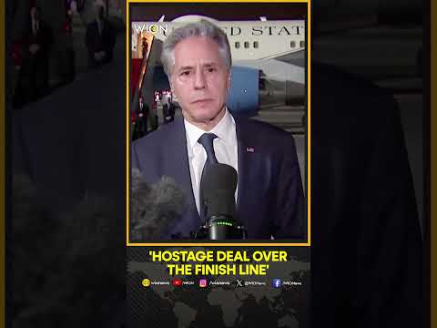 Gaza ceasefire deal needs to get done in coming days, says Blinken | WION Shorts