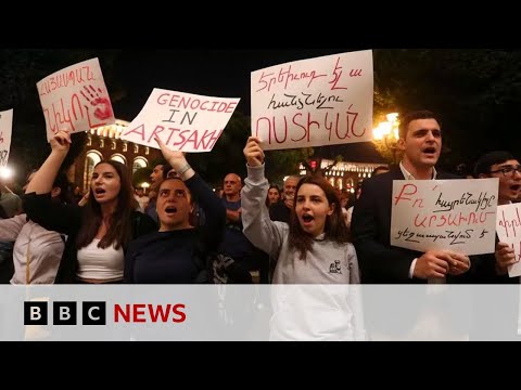 Armenia anti-government protests continue - BBC News