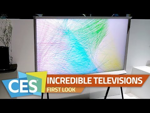 Video - WATCH Technology | Samsung ‘The Wall’ MicroLED, Alienware 55-Inch OLED, Serif TV, and Other Amazing TV Tech at #CES2019