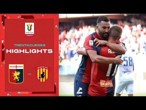 Genoa 3-2 Benevento | Gol e Highlights: Trentaduesimi | Coppa Italia Frecciarossa 2022/23