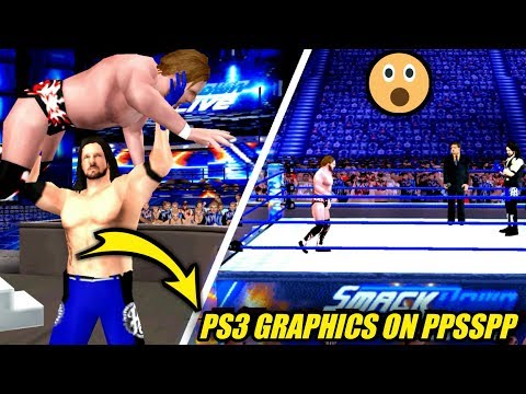 Get HD PS3 Graphics On PPSSPP In Any Game  | BK WWE